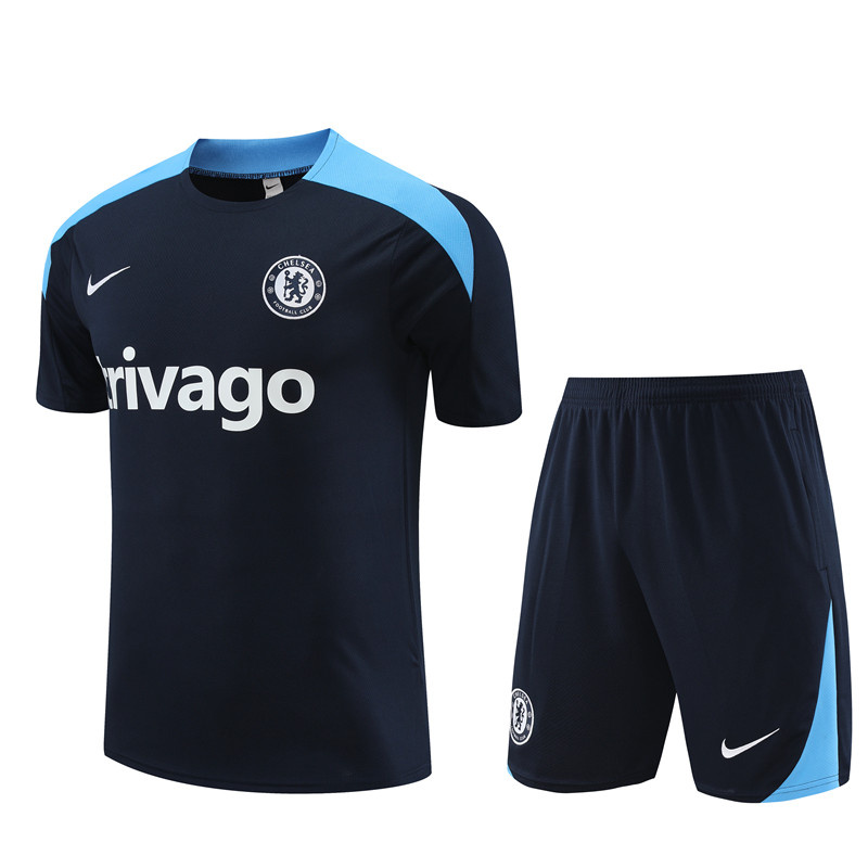 AAA Quality Chelsea 23/24 Blue/Black Training Kit Jersey